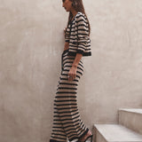 L'AGENCE - Orla Pointelle Knit Cardigan