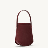 SAVETTE - Bucket in Wine Suede