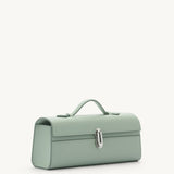 SAVETTE - Slim Symmetry Pochette in Mist Leather
