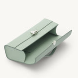 SAVETTE - Slim Symmetry Pochette in Mist Leather