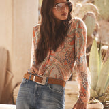 L'AGENCE - Laurent Paisley Blouse