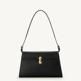 SAVETTE - Symmetry Shoulder in Black Leather