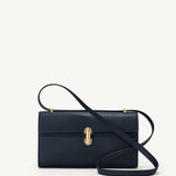 SAVETTE - Symmetry 26 in Navy Grained Leather