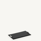 SAVETTE - Tray in Black Leather