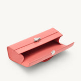 SAVETTE - Slim Symmetry Pochette in Camellia Leather