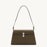 SAVETTE - Symmetry Shoulder Bag in Mink Leather