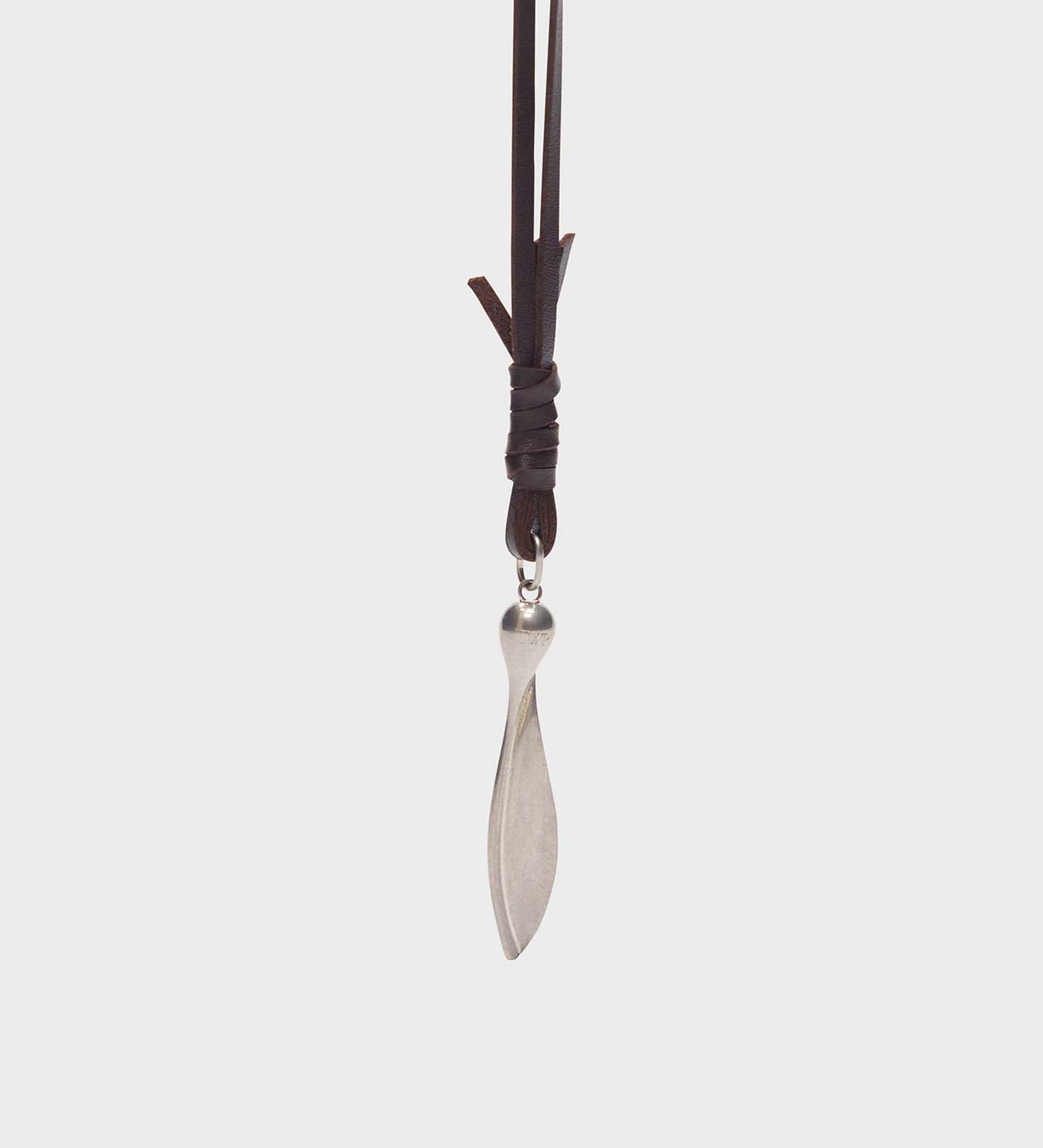 TWP - Samaras Necklace in Leather and Silver