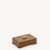SAVETTE - Small Box in Saddle Leather