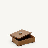 SAVETTE - Small Box in Saddle Leather