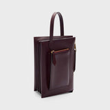 TWP - Accordion Clutch in Victor Leather