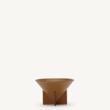 SAVETTE - Medium Leather Dish in Saddle