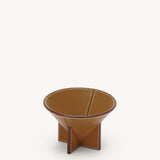 SAVETTE - Small Leather Dish in Saddle