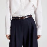 TWP - SLIDER BUCKLE BELT - DAKOTA / BRUSHED PALADIUM