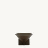 SAVETTE - Medium Leather Dish in Mink