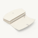 SAVETTE - Florence Clutch in Ivory Leather