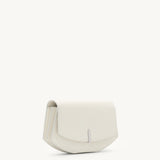 SAVETTE - Florence Clutch in Ivory Leather