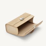 SAVETTE - Symmetry Pochette in Flax Suede