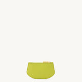 SAVETTE - Zip Card Case in Lime Leather