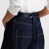 TWP - Pleated Cummerbund in Crepe Back Satin