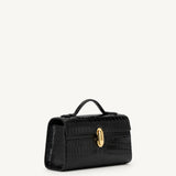 SAVETTE - Symmetry Pochette in Genuine Crocodile