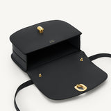 SAVETTE - Tondo 22 in Black Leather