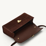 SAVETTE - Symmetry 26 in Espresso Suede