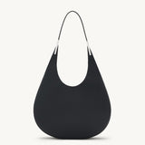 SAVETTE - Florence Hobo in Black Leather