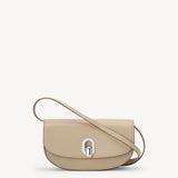 SAVETTE - Tondo Crescent in Bone Leather