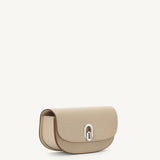 SAVETTE - Tondo Crescent in Bone Leather