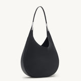 SAVETTE - Florence Hobo in Black Leather
