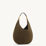 SAVETTE - Small Florence Hobo in Mink Suede