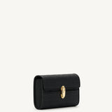 SAVETTE - Symmetry Mini Bag in Black Raffia