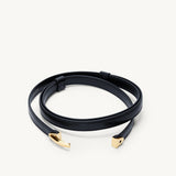 SAVETTE - Symmetry Belt in Navy Leather