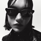 Khaite - x Oliver Peoples 1983C in Black