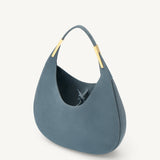 SAVETTE - Small Florence in Denim Suede