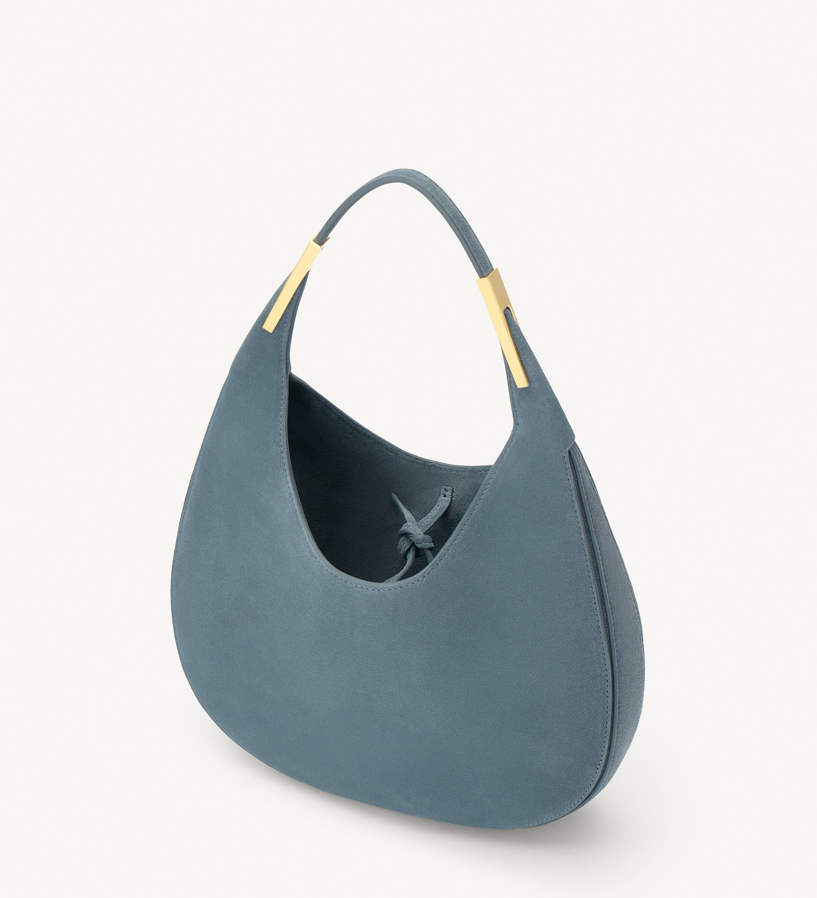 SAVETTE - Small Florence in Denim Suede