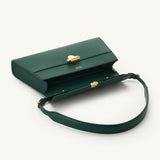 SAVETTE - Symmetry Shoulder Bag in Pine Leather