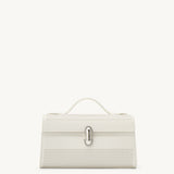 SAVETTE - Symmetry Pochette in Ivory Lasercut