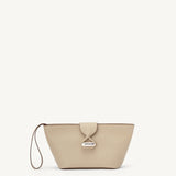 SAVETTE - Anello Pouch in Bone Grained Leather