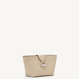 SAVETTE - Anello Pouch in Bone Grained Leather