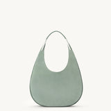 SAVETTE - Small Florence Hobo in Mist Suede