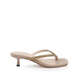 L'AGENCE - Hortense Crystal-Strap Kitten Heel