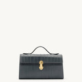 SAVETTE - Symmetry Pochette in Storm Eel