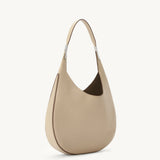 SAVETTE - Florence Hobo in Bone Grained Leather