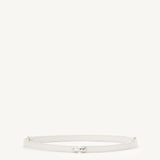 SAVETTE - Symmetry Belt in Ivory Leather