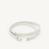 SAVETTE - Symmetry Belt in Ivory Leather