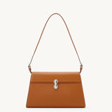 SAVETTE - Symmetry Shoulder Bag in Saddle Leather