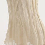 ROHE - Textured tube skirt | cream