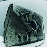 Khaite - Bobbi Bag in Natural Python-Embossed Leather