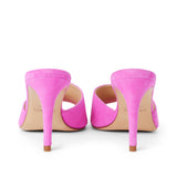 L'AGENCE - Lolita Suede Open - Toe Mule